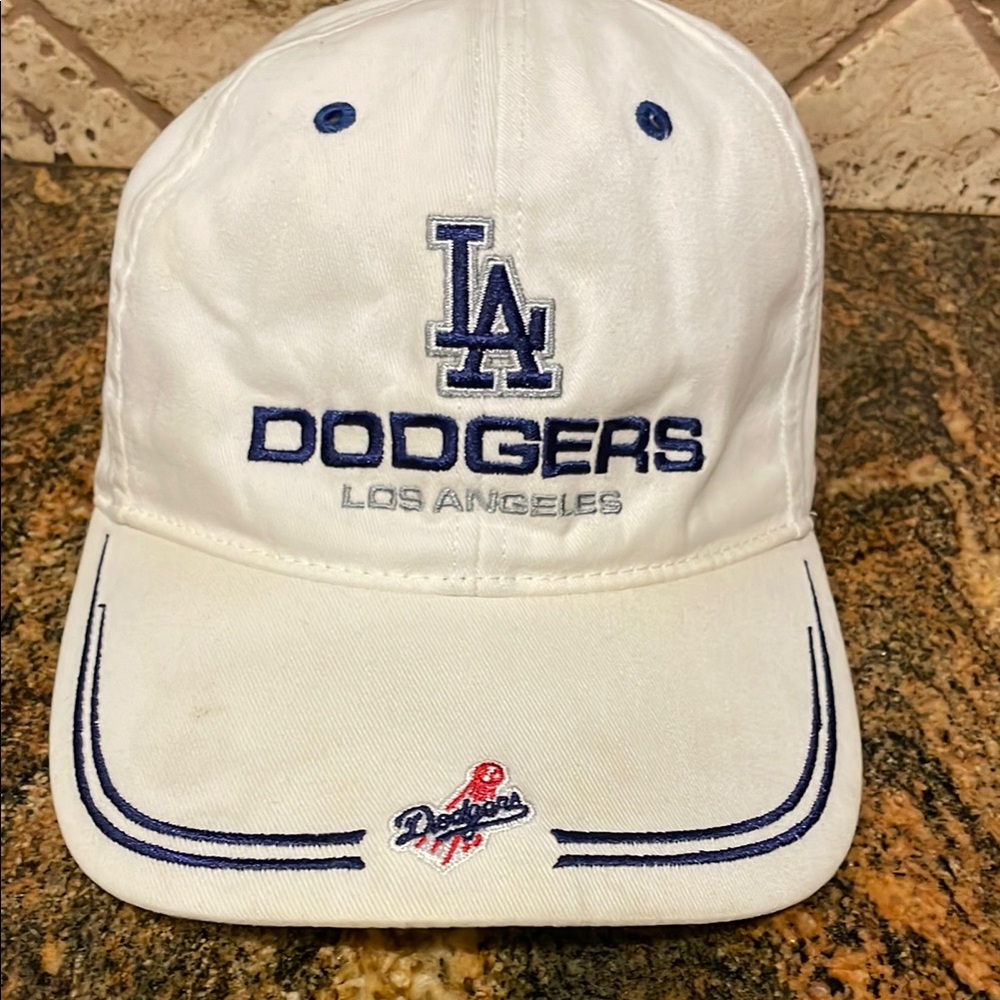 Los Angeles Dodgers White Baseball Cap